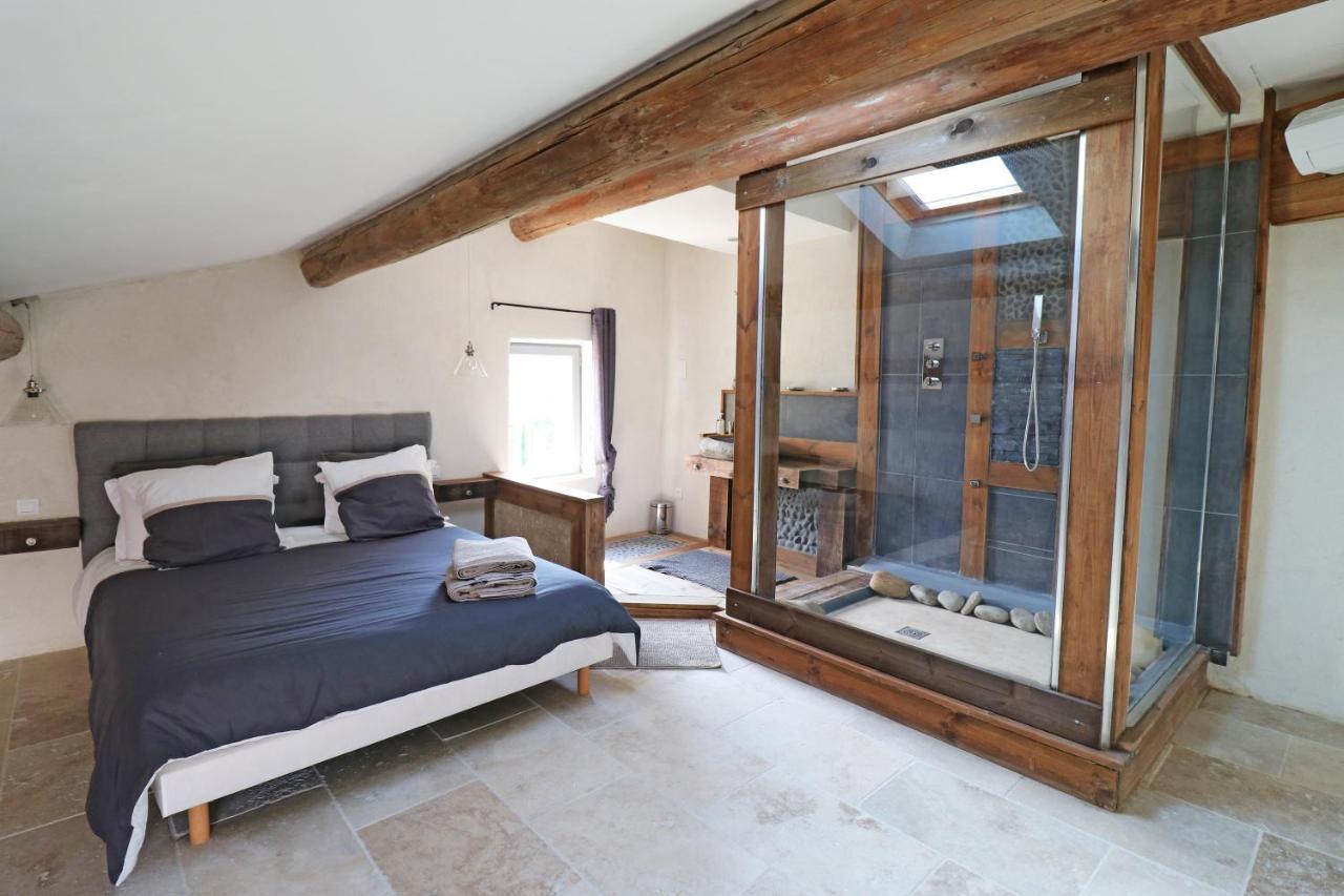 Appartement De Charme Sud Luberon Classe 4 Etoiles Puyvert Exteriör bild