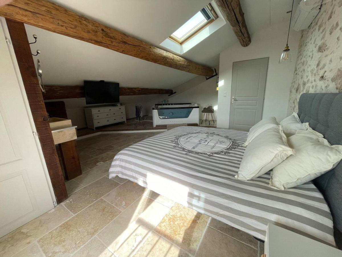 Appartement De Charme Sud Luberon Classe 4 Etoiles Puyvert Exteriör bild