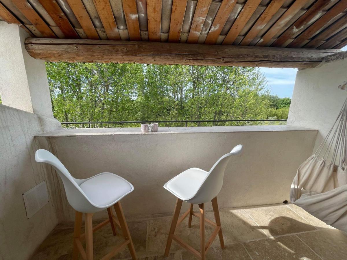 Appartement De Charme Sud Luberon Classe 4 Etoiles Puyvert Exteriör bild