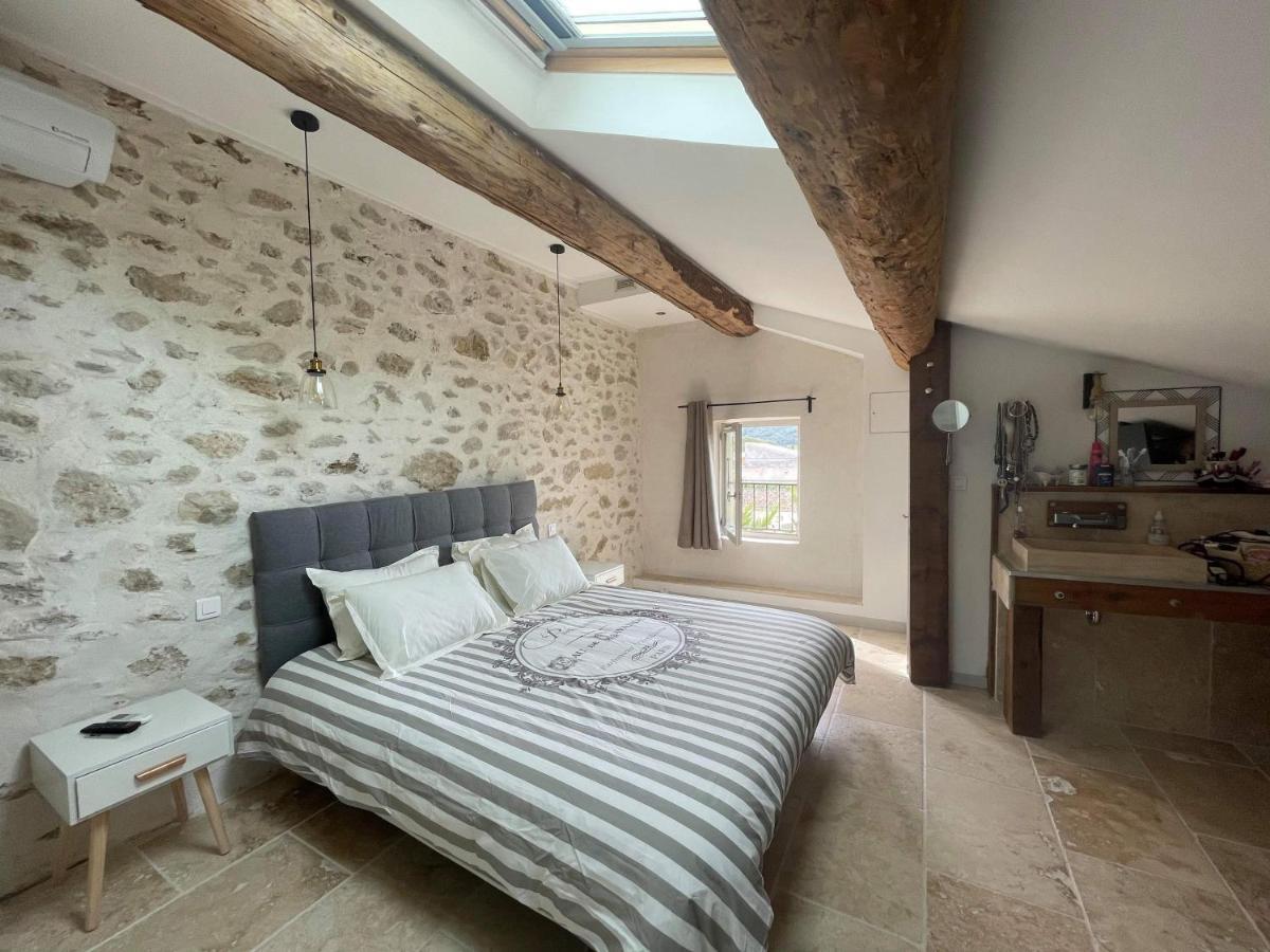 Appartement De Charme Sud Luberon Classe 4 Etoiles Puyvert Exteriör bild
