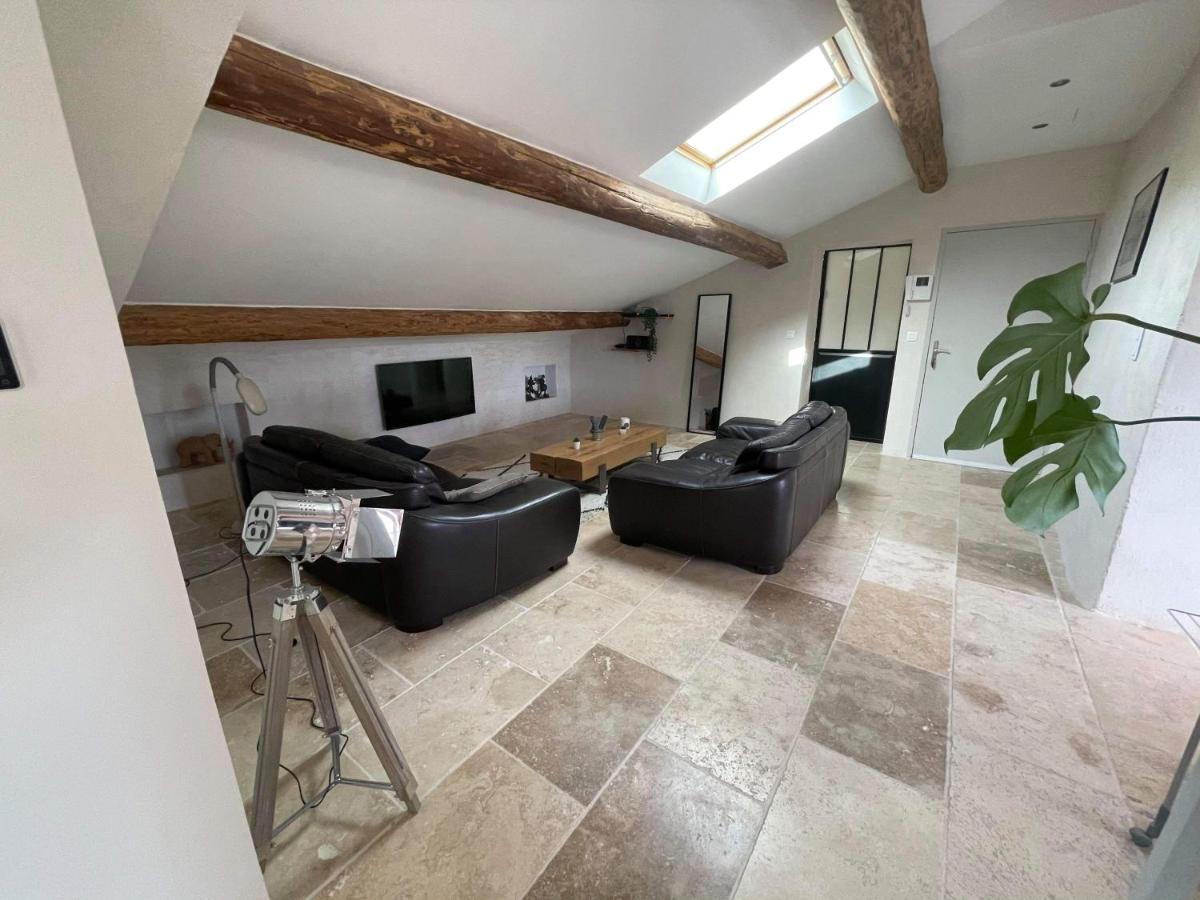 Appartement De Charme Sud Luberon Classe 4 Etoiles Puyvert Exteriör bild